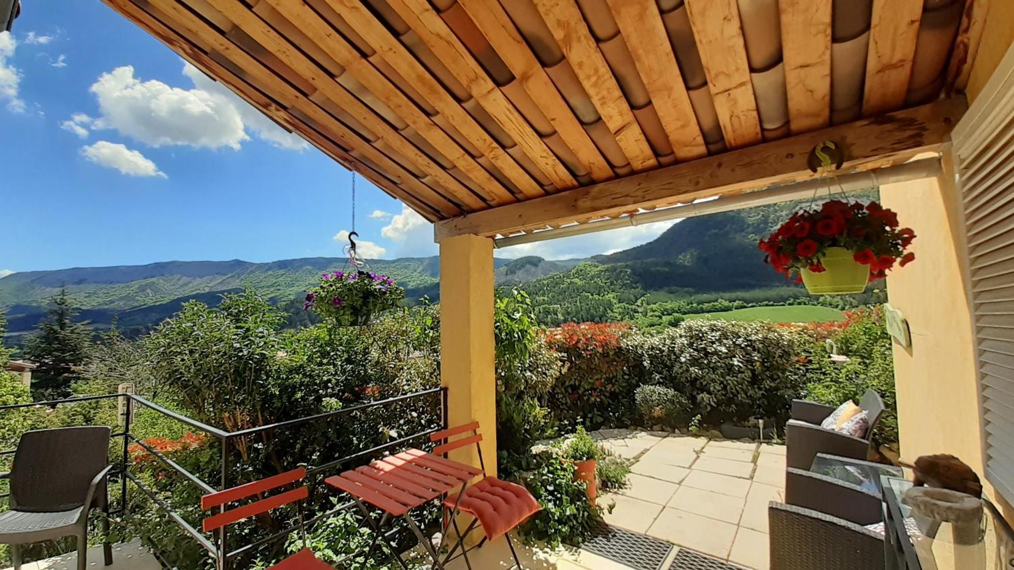 Les Terrasses Du Paradis Orpierre Esterno foto